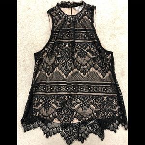 Lauren Conrad lace tank top